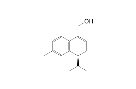 (S) 3,4-Dihydro-6-methyl-4-(1'-methylethyl)-naphthalene-1-methanol