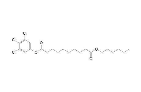 Sebacic acid, hexyl 3,4,5-trichlorophenyl ester