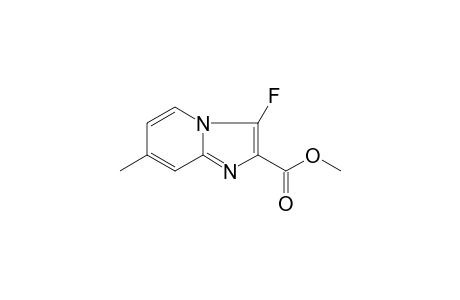 Imidazo[1,2-a]pyridine-2-carboxylic acid, 3-fluoro-7-methyl-, methyl ester