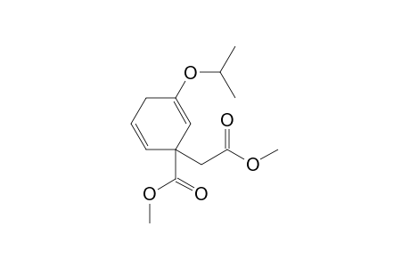 1-(2-Methoxy-2-oxoethyl)-3-propan-2-yloxy-1-cyclohexa-2,5-dienecarboxylic acid methyl ester