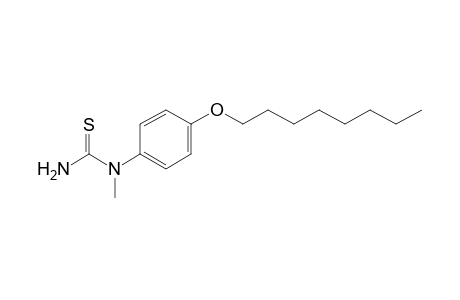 1-methyl-1-[p-(octyloxy)phenyl]-2-thiourea