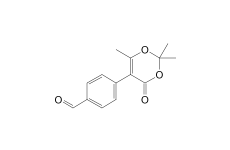 4-(2,2,6-trimethyl-4-oxo-4H-1,3-dioxin-5-yl)benzaldehyde
