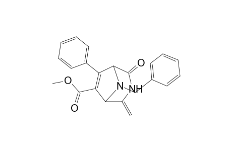 Methyl 8-benzyl-4-methylene-2-oxo-7-phenyl-3,8-diazabicyclo[3.2.1]octa-6-ene-6-carboxylate