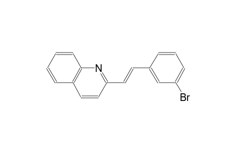 2-[(E)-2-(3-bromophenyl)ethenyl]quinoline