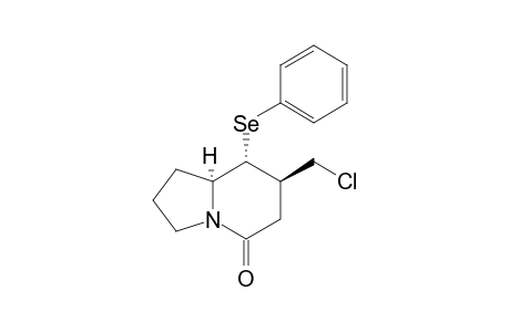 (7R,8R,8aS)-7-(chloromethyl)-8-(phenylseleno)indolizidin-5-one