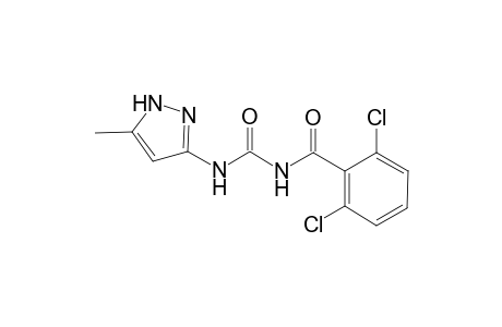 1-(2,6-Dichloro-benzoyl)-3-(5-methyl-1H-pyrazol-3-yl)-urea