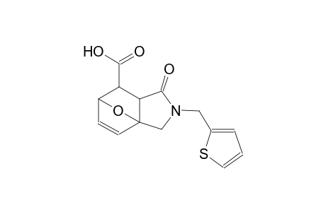 4-oxo-3-(2-thienylmethyl)-10-oxa-3-azatricyclo[5.2.1.0~1,5~]dec-8-ene-6-carboxylic acid