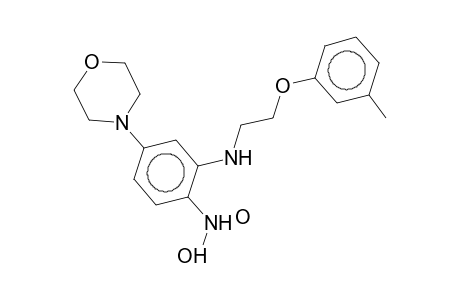 O-(3-methylphenyl)-N-(2-nitro-5-morpholinophenyl)ethanolamine