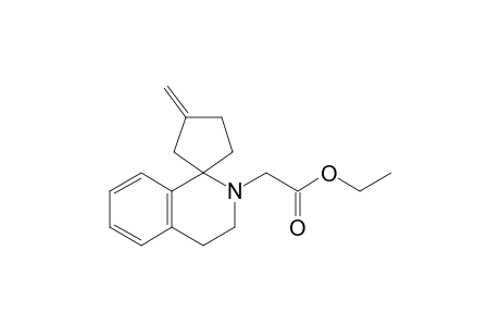 2-(3'-methylene-2-spiro[3,4-dihydroisoquinoline-1,1'-cyclopentane]yl)acetic acid ethyl ester