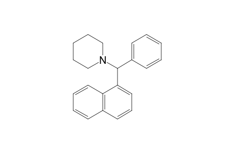 1-[alpha-(1-NAPHTHYL)BENZYL]PIPERIDINE