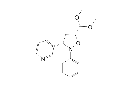 SYN-5-DIMETHOXYMETHYL-2-PHENYL-3-(3-PYRIDYL)-ISOXAZOLIDINE