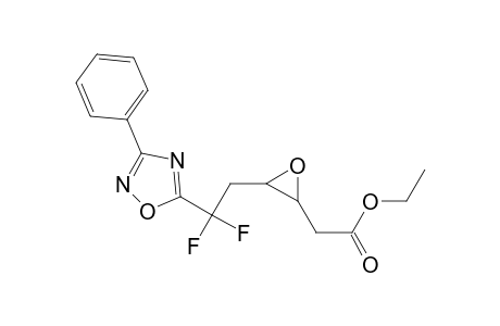 Ethyl 2-{3-[2,2-difluoro-2-(3-phenyl-1,2,4-oxadiazol-5-yl)ethyl]oxiran-2-yl}acetate