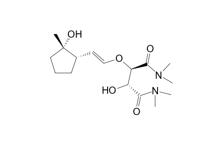 (2R,3R)-2-Hydroxy-3-[(E)-2-((1S,2S)-2-hydroxy-2-methyl-cyclopentyl)-vinyloxy]-N*1*,N*1*,N*4*,N*4*-tetramethyl-succinamide