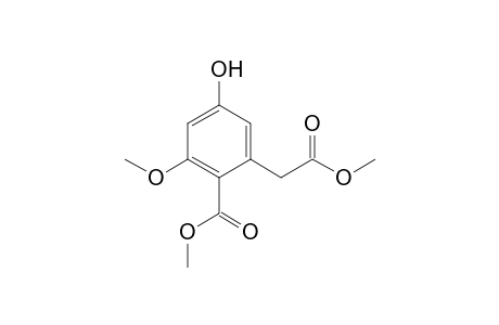 Methyl [(5-hydroxy-3-methoxy-2-methoxycarbonyl)phenyl]acetate