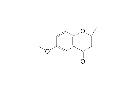 6-Methoxy-2,2-dimethyl-3,4-dihydro-2H-1-benzopyran-4-one