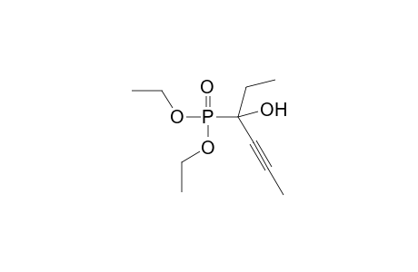 3-Diethoxyphosphoryl-4-hexyn-3-ol