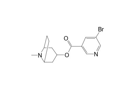 Pyridine-3-carboxylic acid, 5-bromo-, 8-methyl-8-azabicyclo[3.2.1]oct-3-yl ester