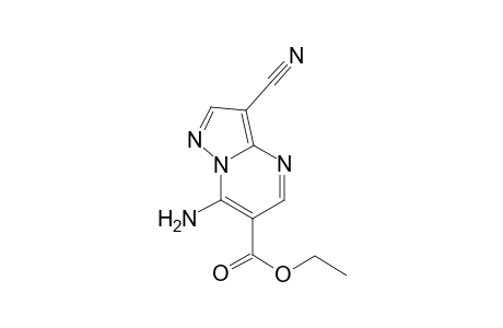 Ethyl 7-amino-3-cyanopyrazolo[1,5-a]pyrimidine-6-carboxylate