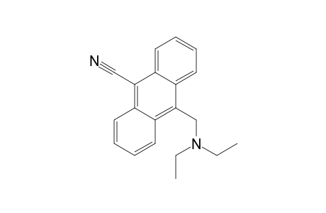 9-Anthracenecarbonitrile, 10-[(diethylamino)methyl]-