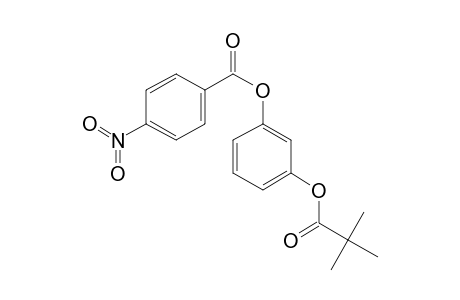 1,3-Benzenediol, o-(4-nitrobenzoyl)-o'-(pivaloyl)-