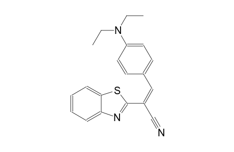 (2Z)-2-(1,3-benzothiazol-2-yl)-3-[4-(diethylamino)phenyl]-2-propenenitrile