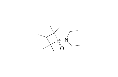 N,N-Diethyl-2,2,3,4,4-pentamethyl-1-phosphetanamine 1-oxide