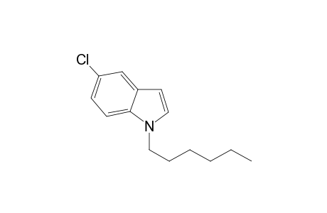 5-Chloro-1-hexylindole