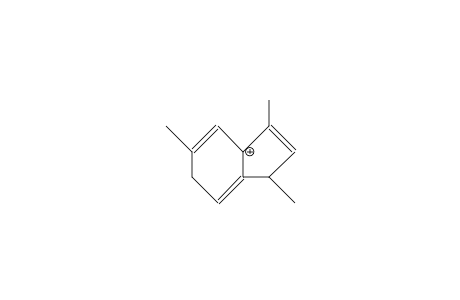 1,3,5-Trimethyl-3a,6-dihydro-indene cation