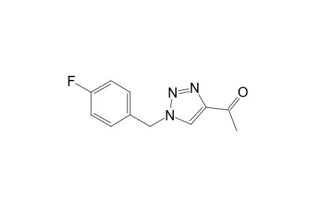 1-{1-[(4-Fluorophenyl)methyl]-1H-1,2,3-triazol-4-yl}ethan-1-one