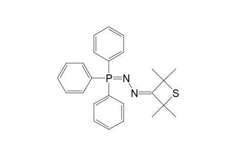 2,2,4,4-Tetramethyl-3-thietanone-(triphenylphosphoranylidene)hydrazone