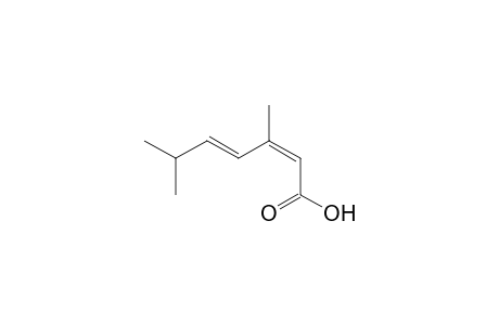 (2Z,4E)-3,6-Dimethylhepta-2,4-dienoic Acid