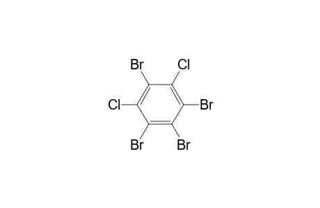 Benzene, 1,2,3,5-tetrabromo-4,6-dichloro-