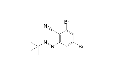 2,4-Dibromo-6-[(tert-butyl)azo]benzonitrile