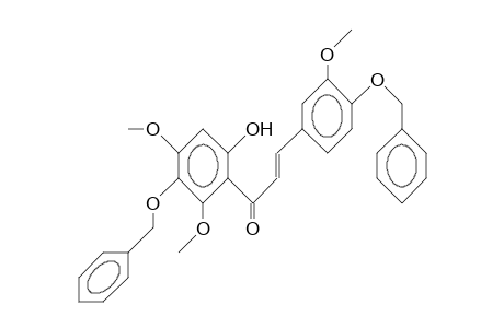 4,5'-Dibenzyloxy-2'-hydroxy-3,4',6'-trimethoxy-chalcone