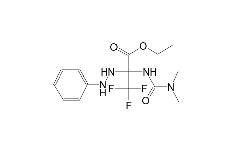 alanine, N-[(dimethylamino)carbonyl]-3,3,3-trifluoro-2-(2-phenylhydrazino)-, ethyl ester