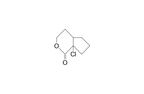 cis-1-Chloro-3-oxa-bicyclo(4.3.0)nonan-2-one