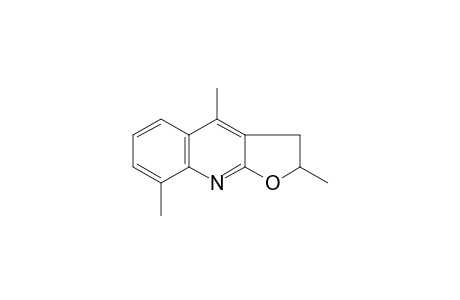 2,4,8-Trimethyl-2,3-dihydrofuro[2,3-b]quinoline