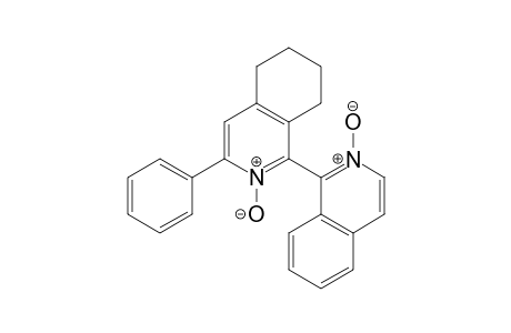 (+/-)-1-(5,6,7,8-Tetrahydro-3-phenylisoquinolin-1-yl)isoquinoline N,N-dioxide
