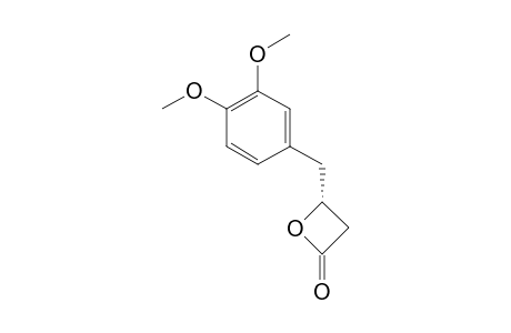(R)-(+)-4-(3,4-Dimethoxybenzyl)oxetan-2-one