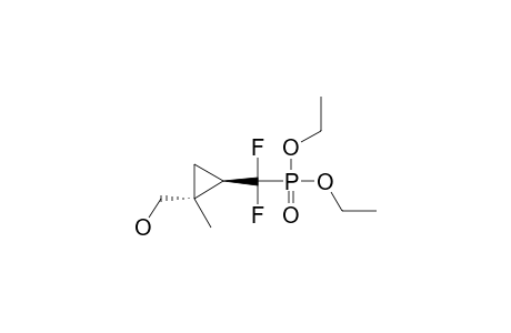 DIETHYL-DIFLUORO-[(1-R*,2-R*)-2-(HYDROXYMETHYL)-2-METHYLCYCLOPROPYL]-METHYLPHOSPHONATE