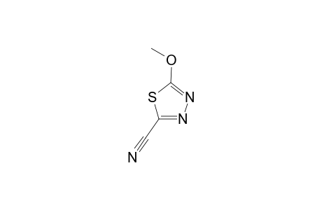 5-methoxy-1,3,4-thiadiazole-2-carbonitrile
