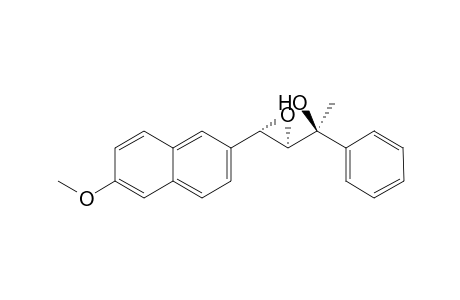 (1S)-1-[(2R,3S)-3-(6-methoxy-2-naphthalenyl)-2-oxiranyl]-1-phenylethanol