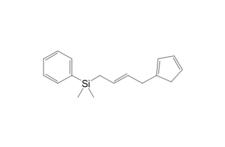 [(E)-4-(1-cyclopenta-1,3-dienyl)but-2-enyl]-dimethyl-phenylsilane