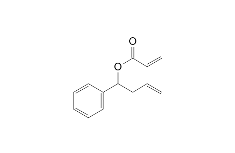 1-Phenylbut-3-enyl acrylate