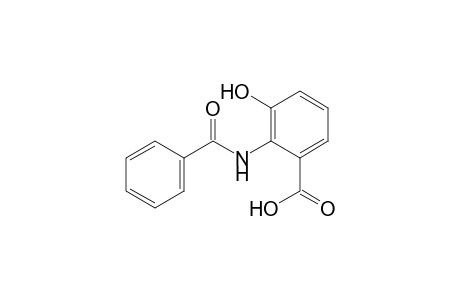 Benzoic acid, 2-(benzoylamino)-3-hydroxy-