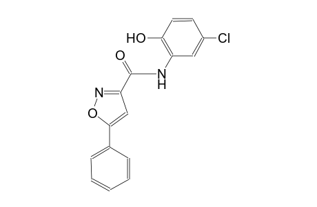 3-isoxazolecarboxamide, N-(5-chloro-2-hydroxyphenyl)-5-phenyl-