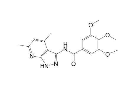 Benzamide, N-(4,6-dimethyl-1H-pyrazolo[3,4-b]pyridin-3-yl)-3,4,5-trimethoxy-