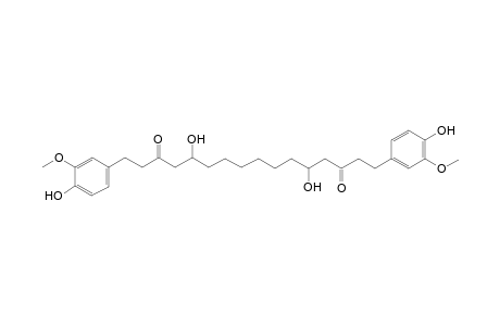 5,12-dihydroxy-1,16-bis(4-hydroxy-3-methoxyphenyl)-hexadecane-3,14-dione