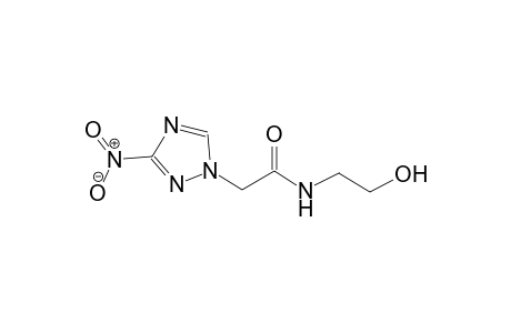 1H-1,2,4-triazole-1-acetamide, N-(2-hydroxyethyl)-3-nitro-