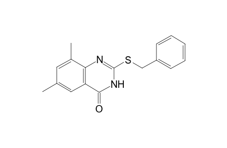 2-Benzylthio-6,8-dimethylquinazolin-4(3H)-one